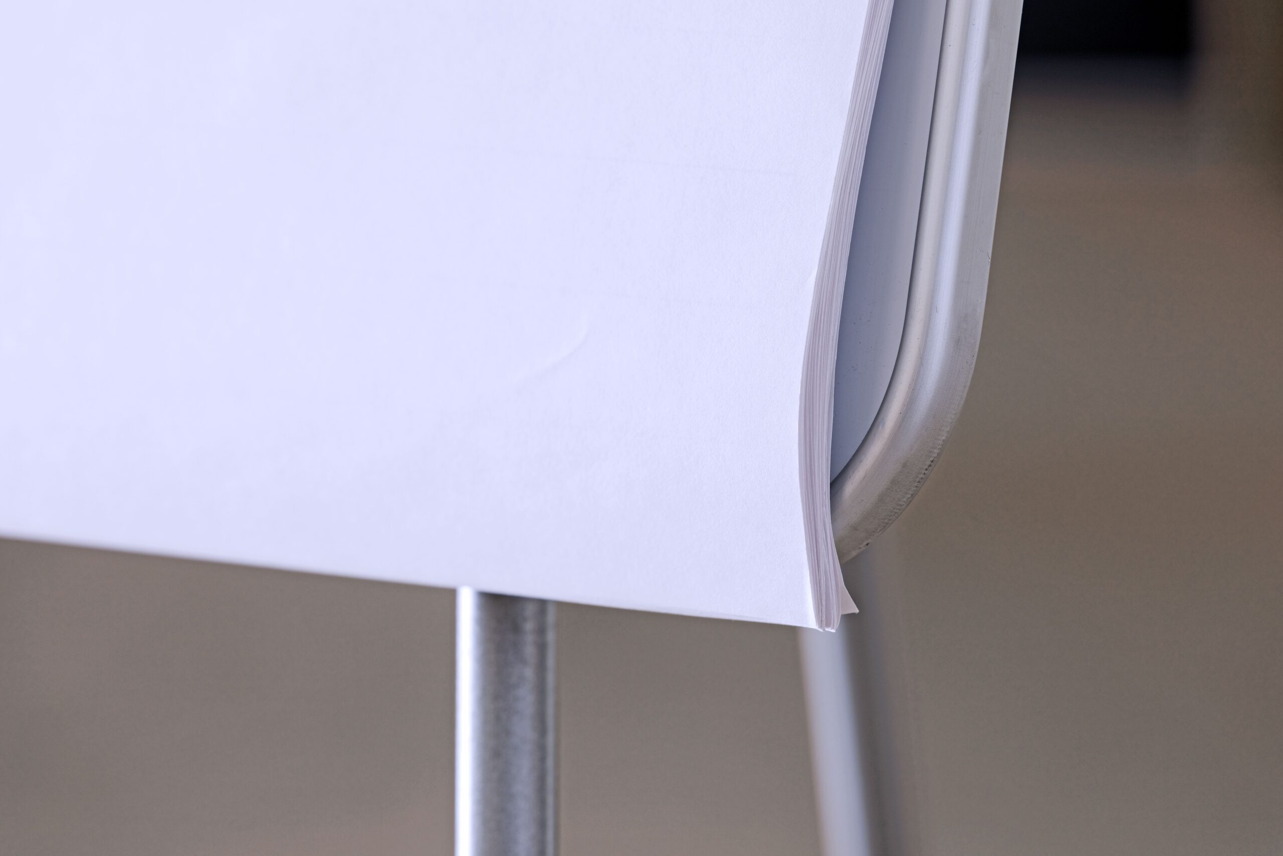 Flipchartpapier weiß
